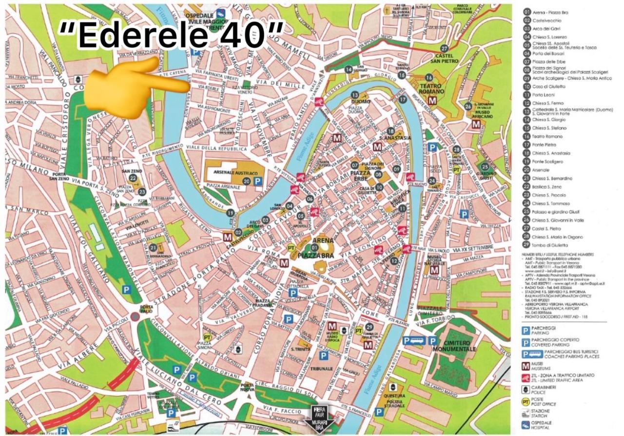 Ederle 40 Apartamento Verona Exterior foto